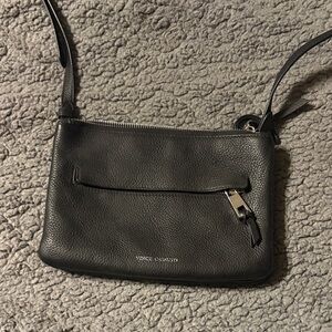 Vince Camuto Black Leather Crossbody Bag
